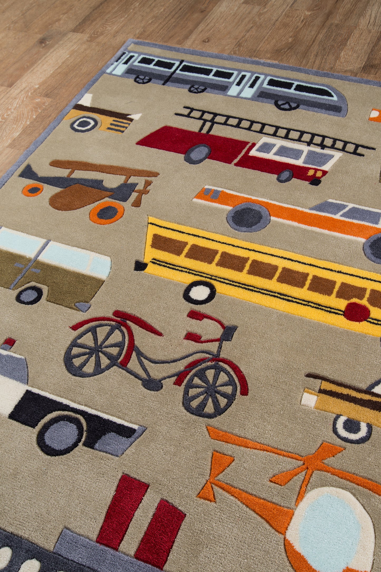 Momeni Lil Mo Whimsy  Concrete  Contemporary