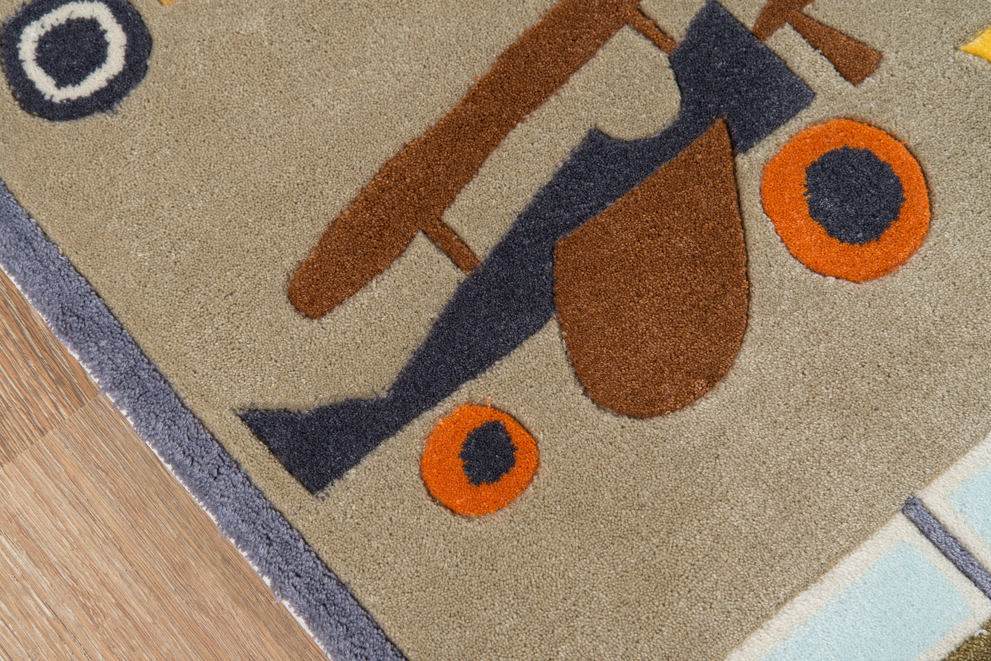 Momeni Lil Mo Whimsy  Concrete  Contemporary