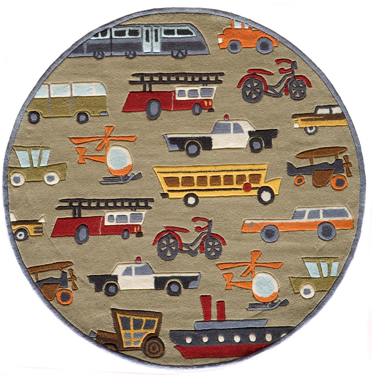 Momeni Lil Mo Whimsy  Concrete  Contemporary