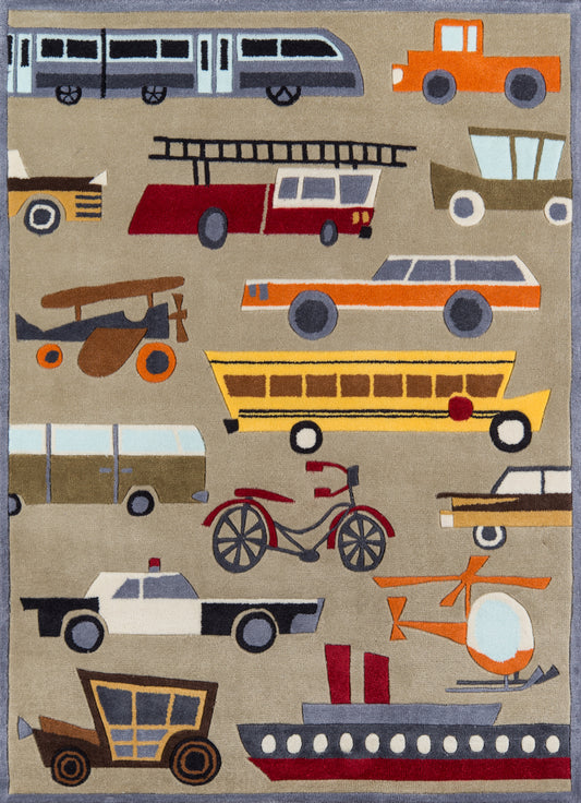 Momeni Lil Mo Whimsy  Concrete  Contemporary