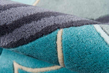 Momeni Lil Mo Whimsy  Sky  Contemporary