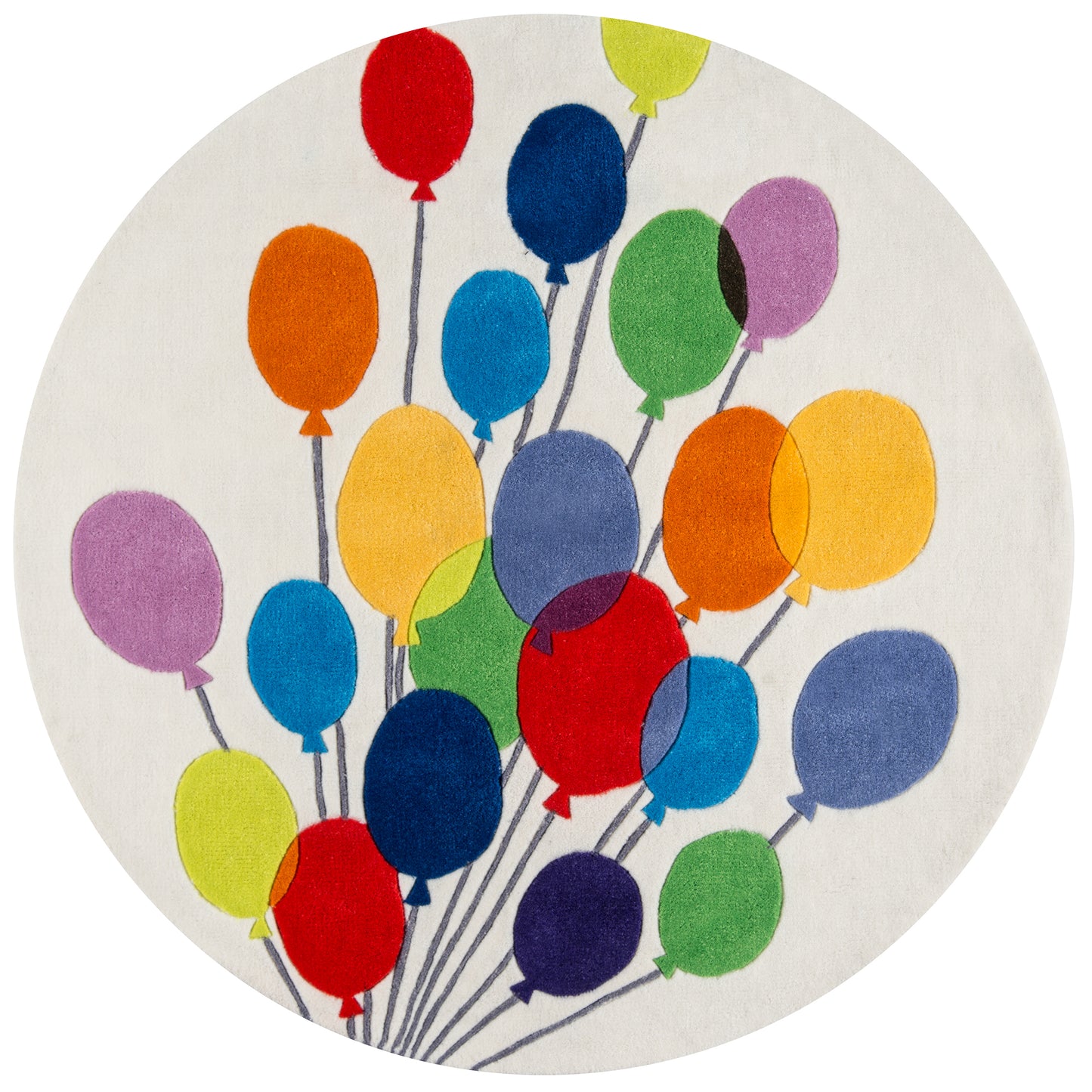 Momeni Lil Mo Whimsy  Multi Balloons  Contemporary