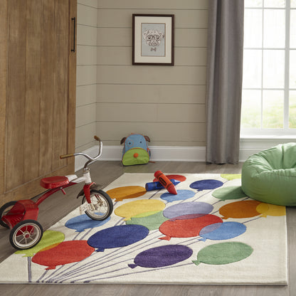 Momeni Lil Mo Whimsy  Multi Balloons  Contemporary