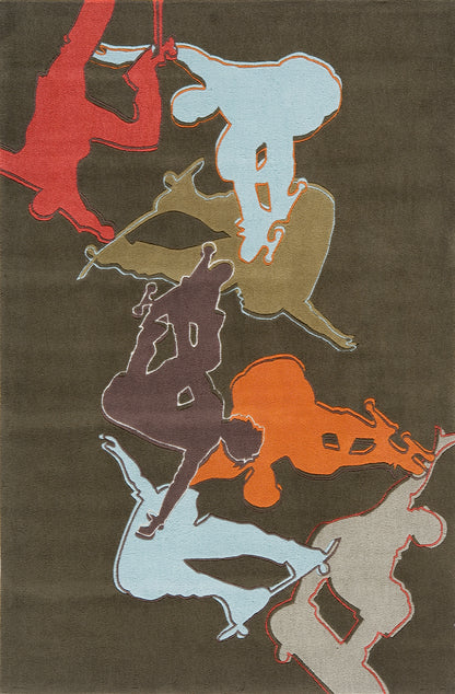 Momeni Lil Mo Hipster  Concrete  Contemporary