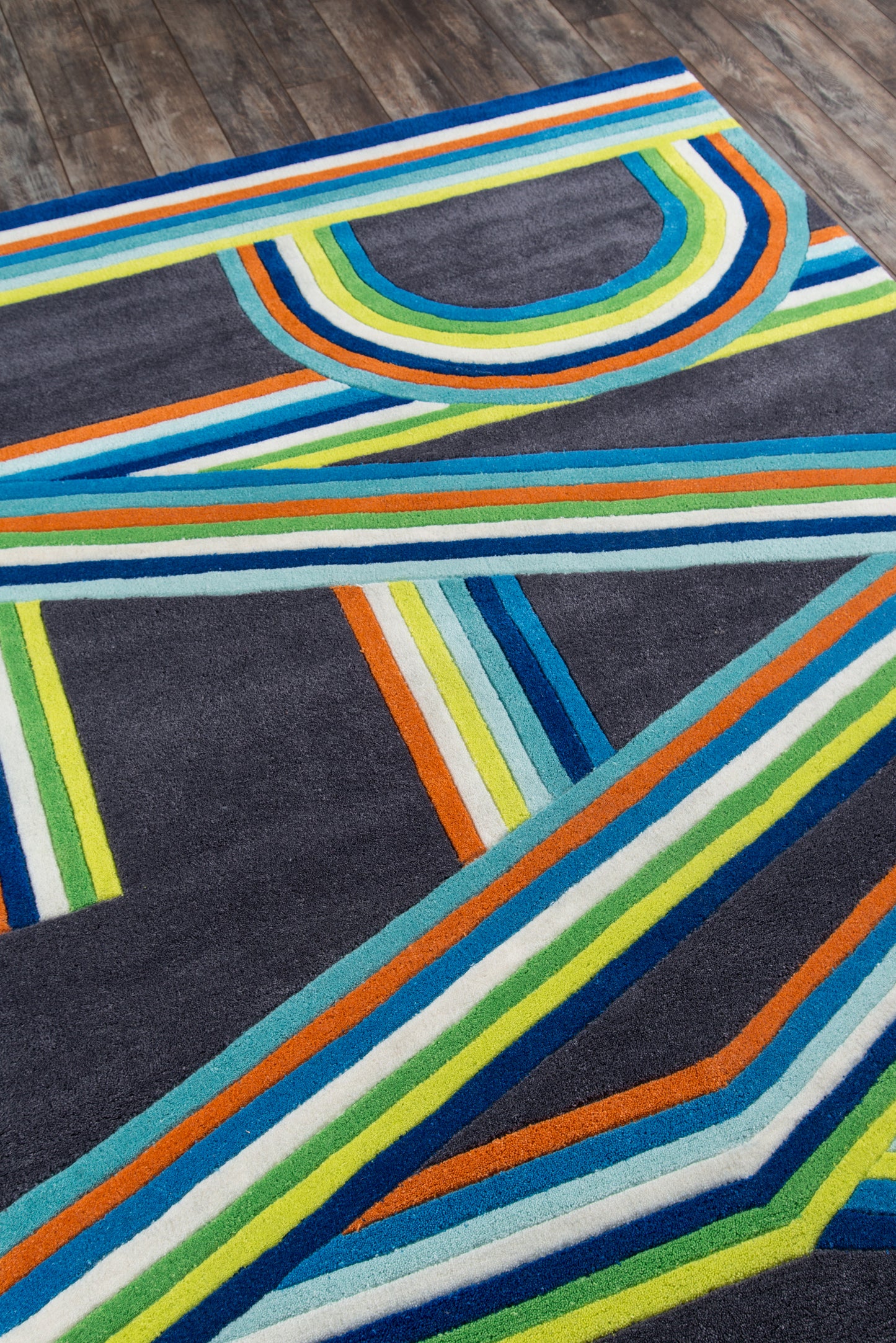 Momeni Lil Mo Hipster  Blue  Contemporary