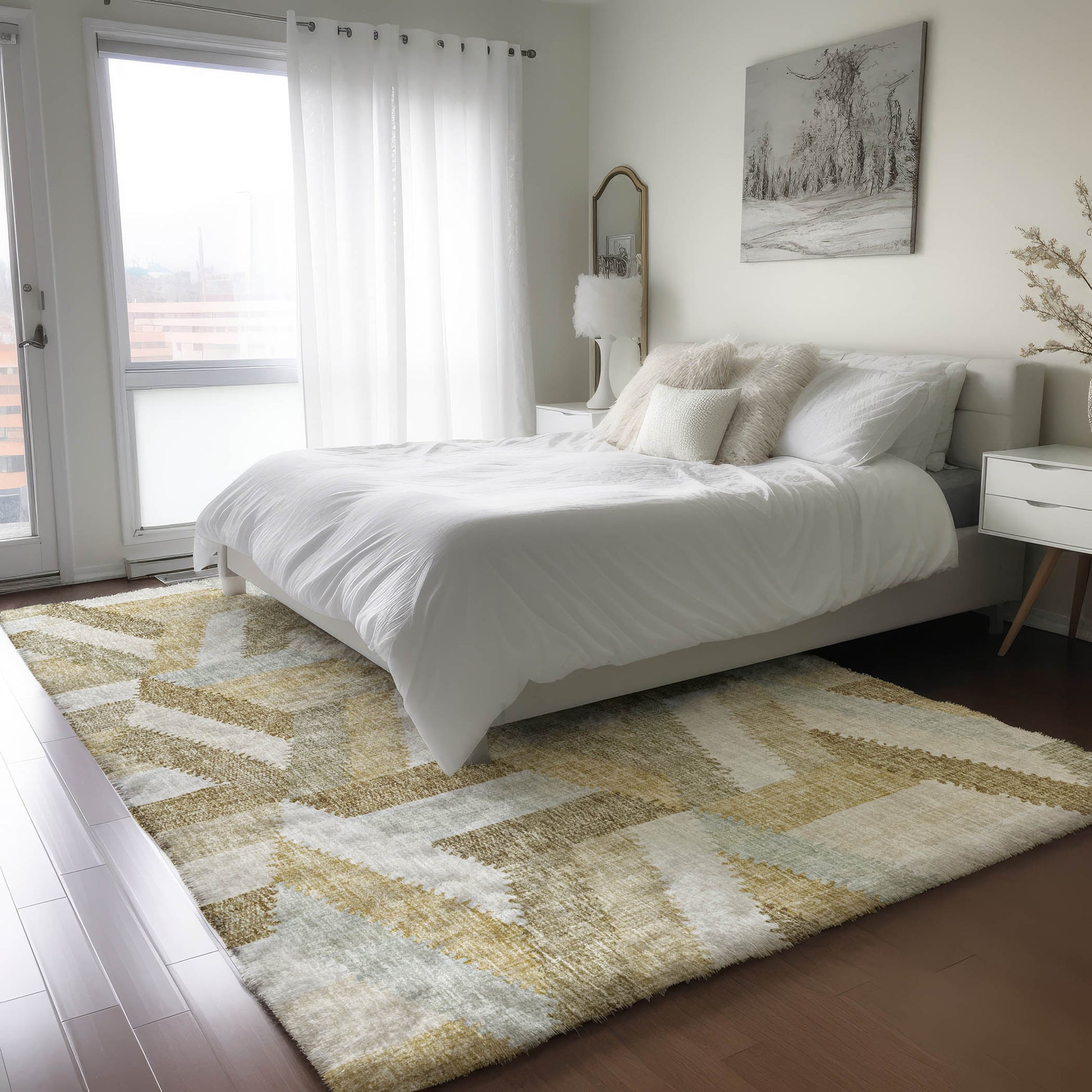 Dalyn Rugs Lorenzo  Tan  Transitional