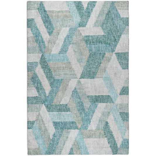 Dalyn Rugs Lorenzo  Teal  Transitional