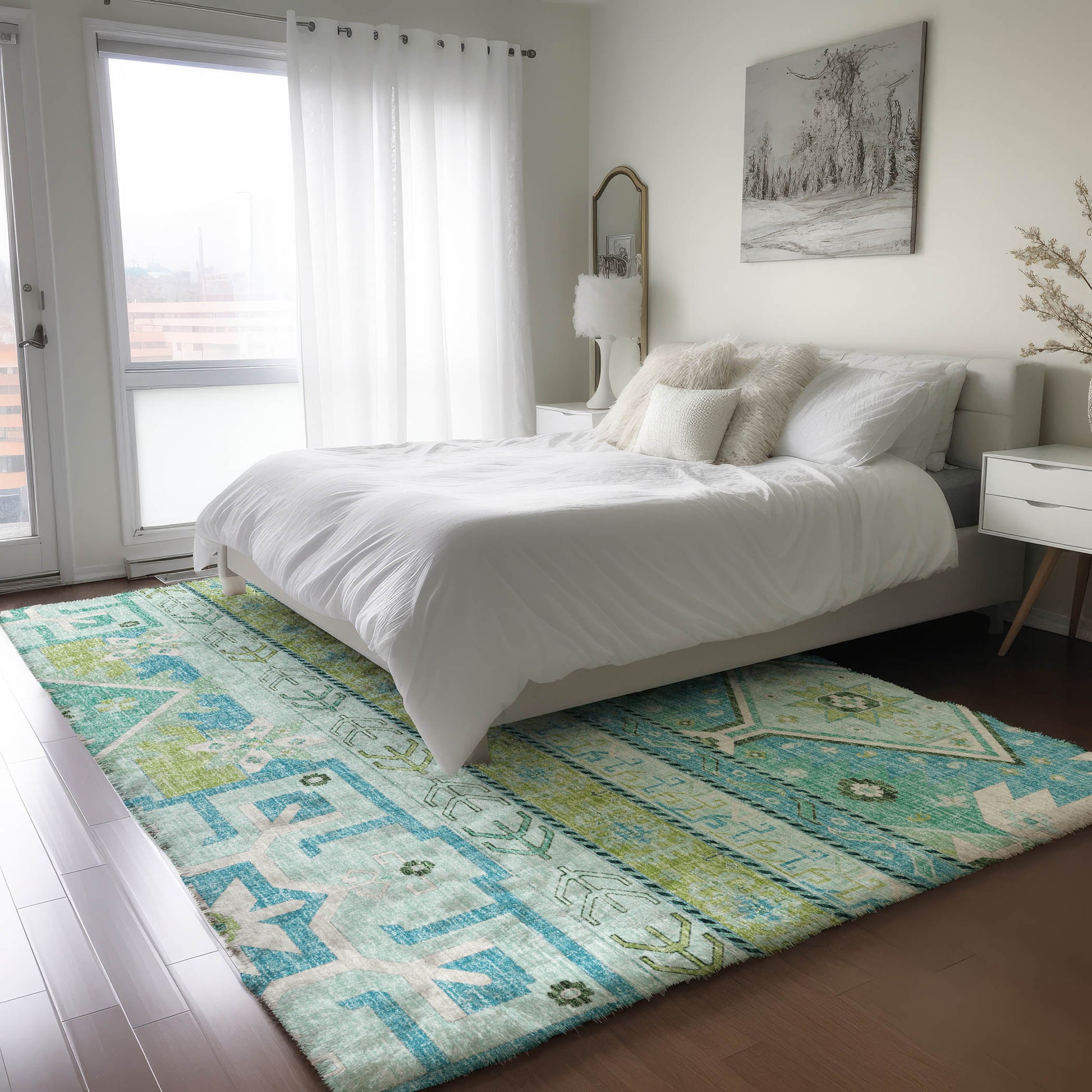Dalyn Rugs Lorenzo  Mint  Transitional