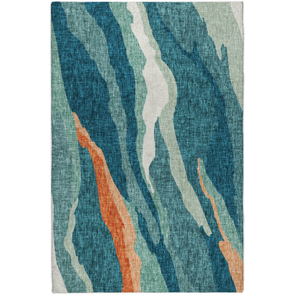 Dalyn Rugs Lorenzo  Teal  Transitional