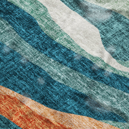 Dalyn Rugs Lorenzo  Teal  Transitional