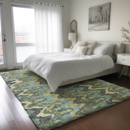 Dalyn Rugs Lorenzo  Teal  Transitional