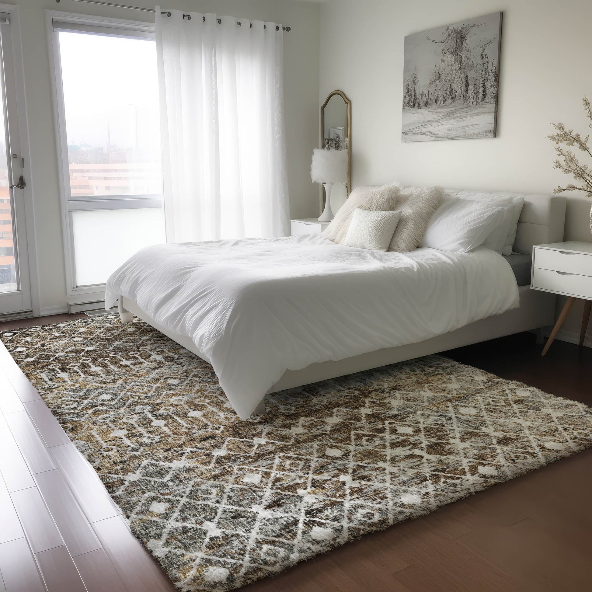 Dalyn Rugs Lorenzo  Brown  Transitional