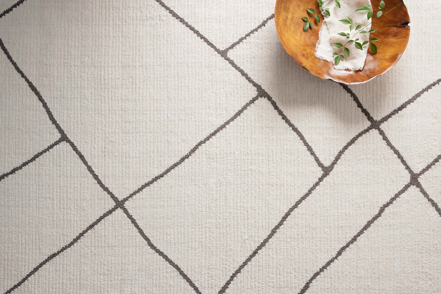 Magnolia Home by Joanna Gaines x Loloi Logan  Ivory Charcoal Transitional