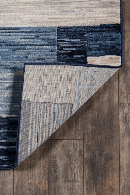 Momeni Logan  Navy  Contemporary