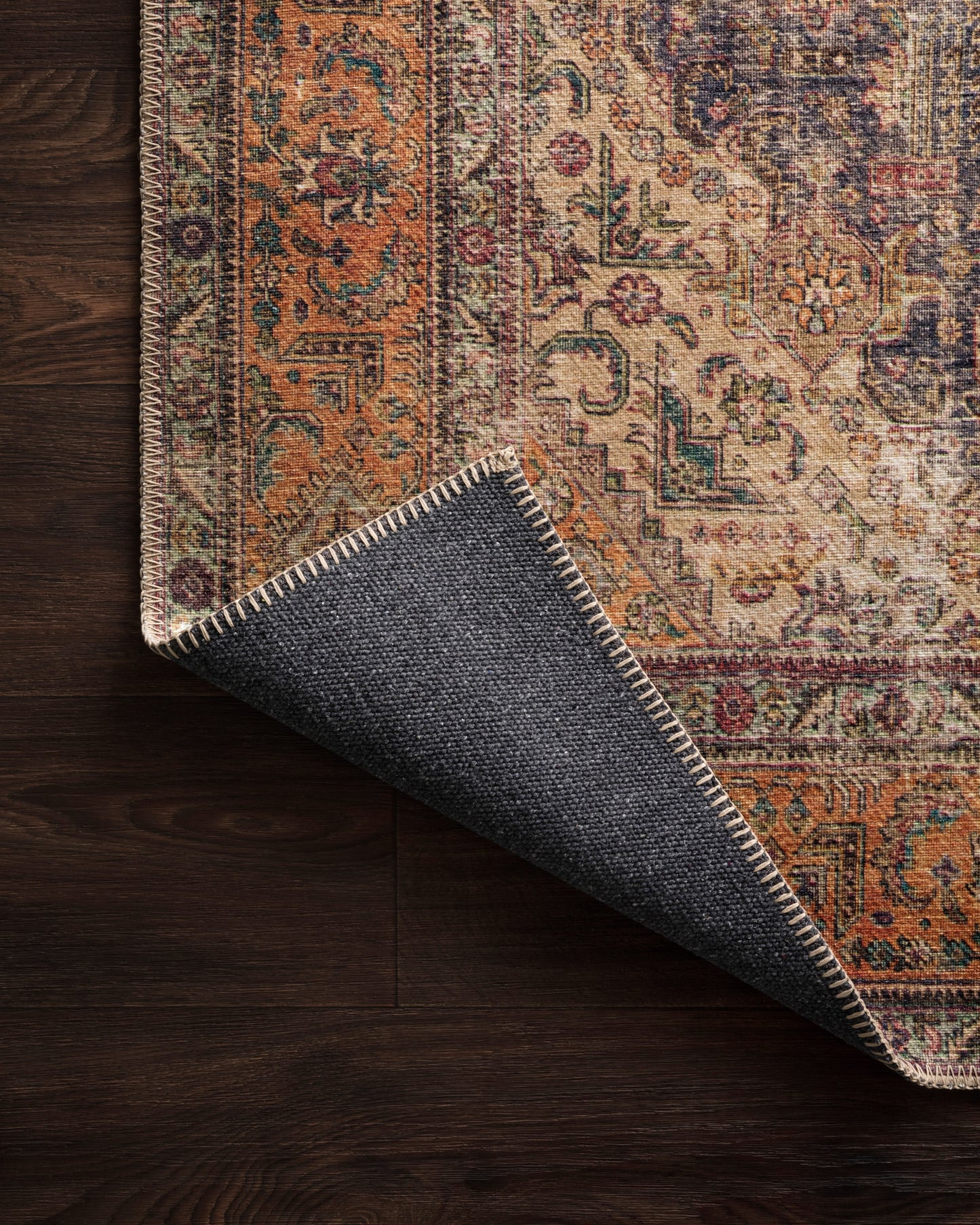 Loloi II Loren  Plum Multi Transitional