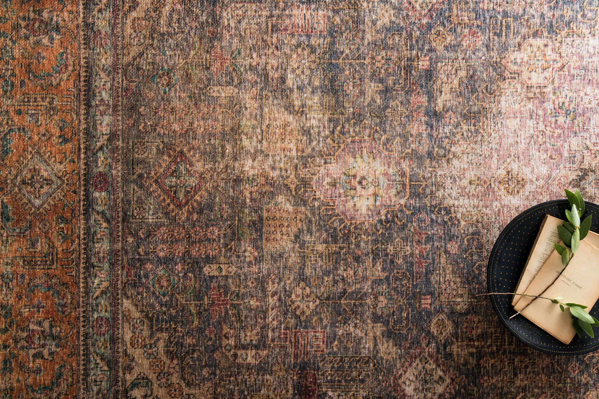 Loloi II Loren  Plum Multi Transitional