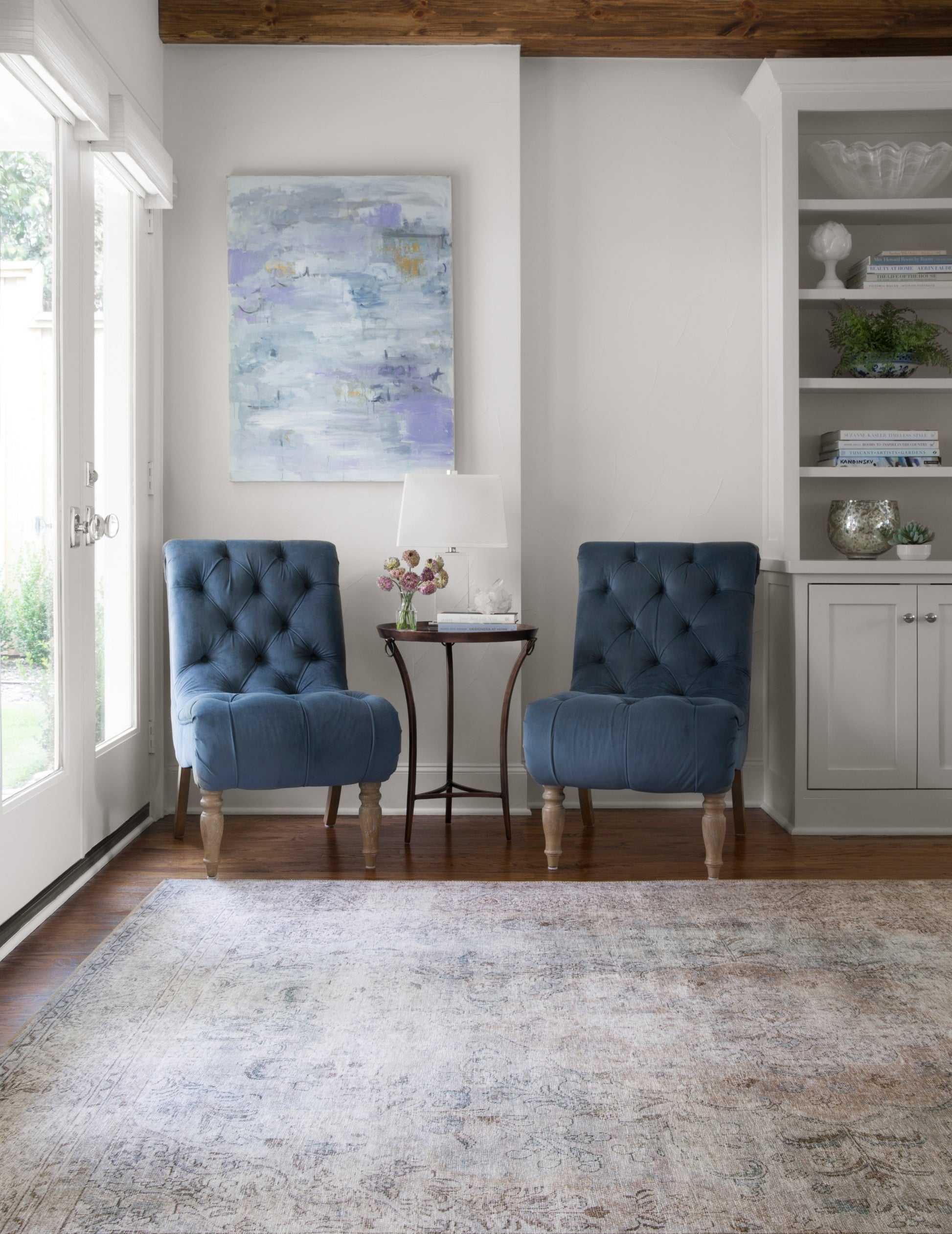 Loloi II Loren  Silver Slate Transitional