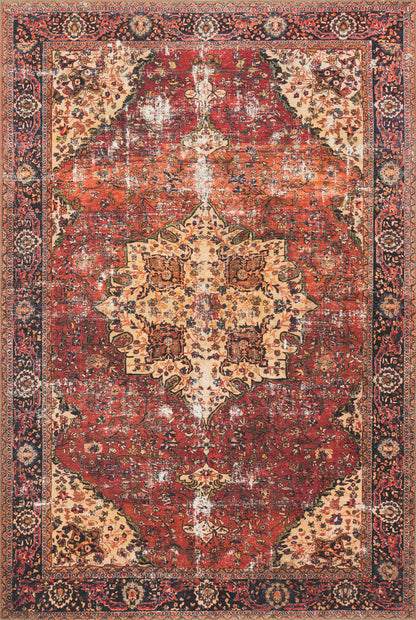 Loloi Loren  Red Navy Transitional