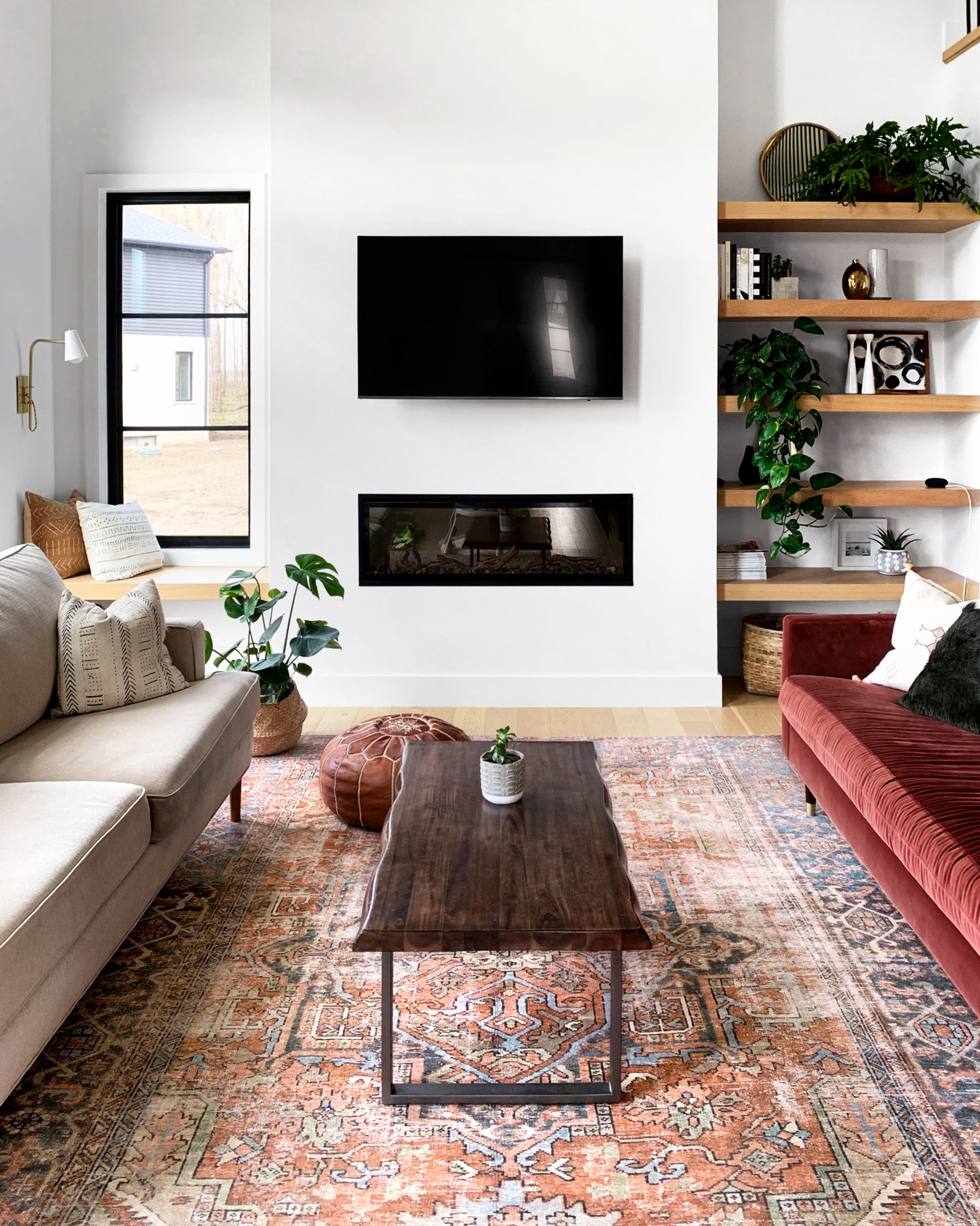 Loloi II Loren  Terracotta Sky Transitional