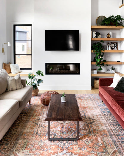 Loloi II Loren  Terracotta Sky Transitional