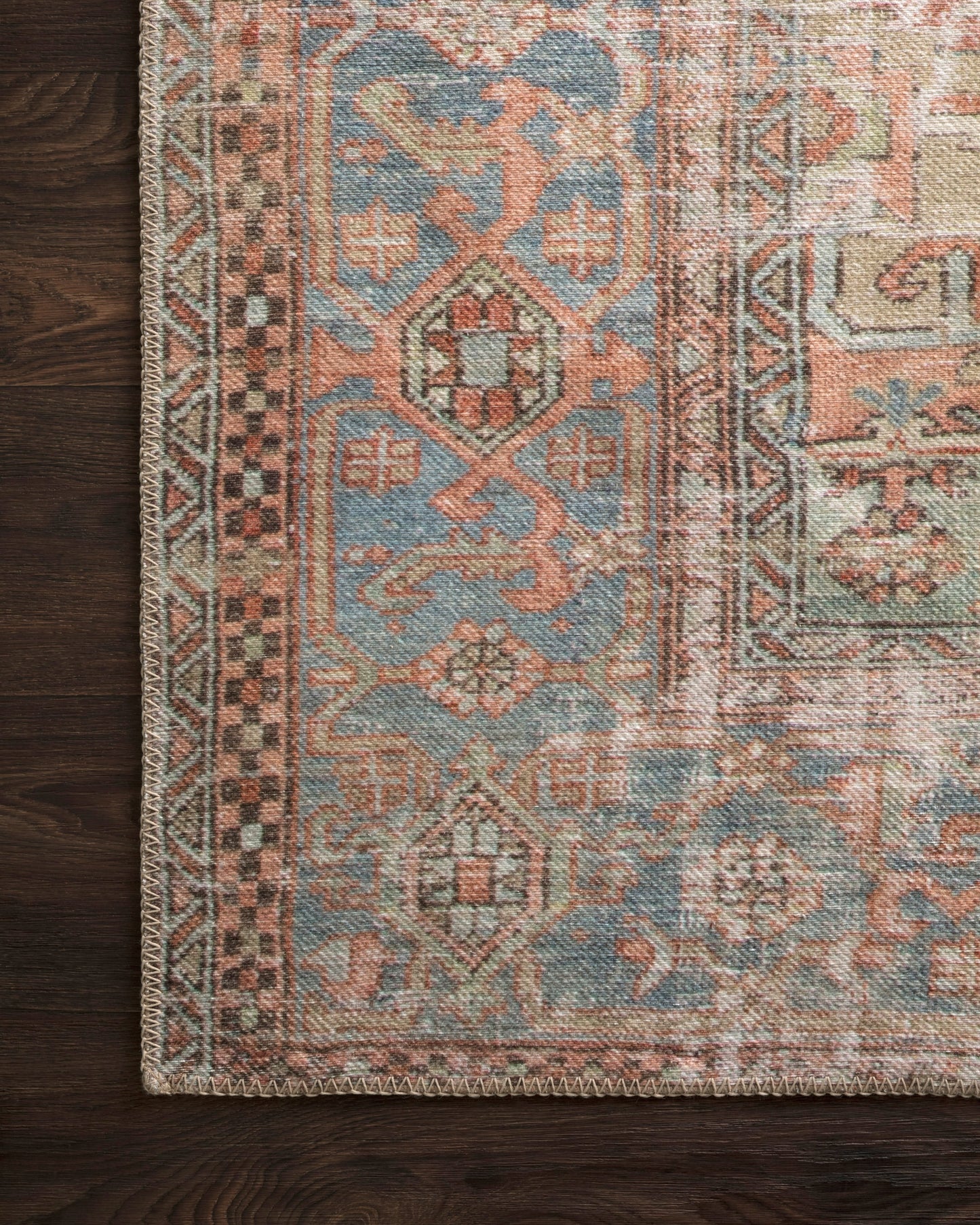 Loloi II Loren  Terracotta Sky Transitional