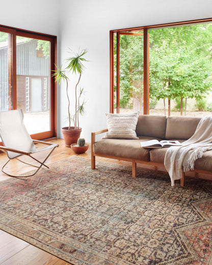 Loloi II Loren  Charcoal Multi Traditional