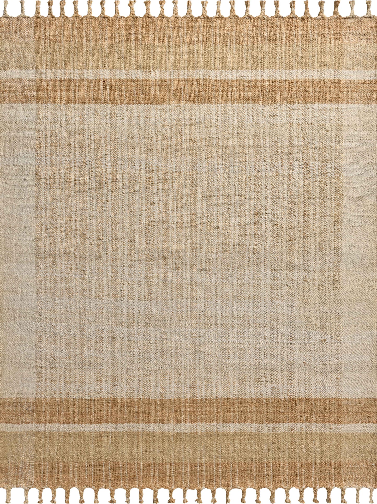 Magnolia Home by Joanna Gaines x Loloi Louie  Ivory Natural Contemporary