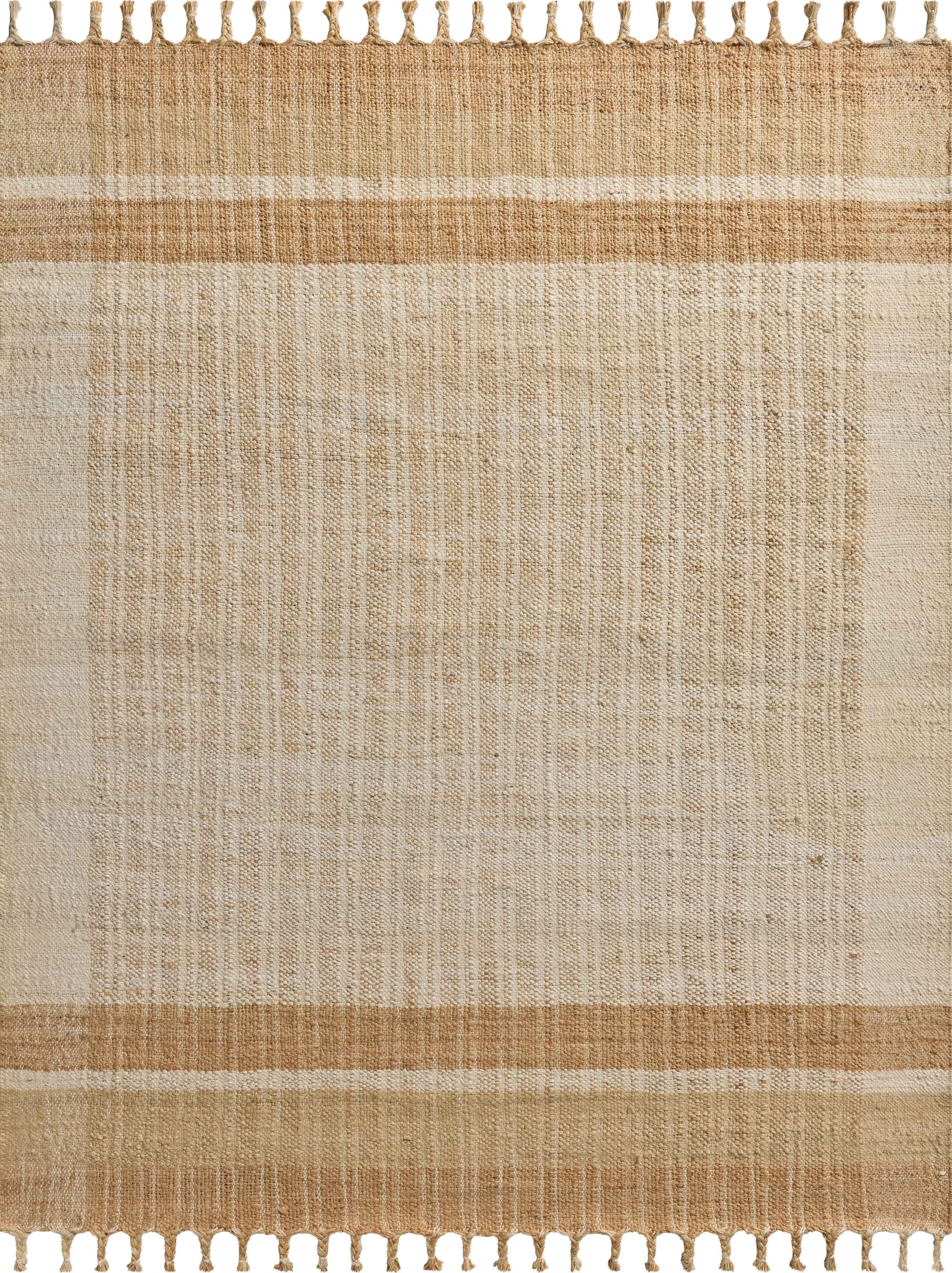 Magnolia Home by Joanna Gaines x Loloi Louie  Ivory Natural Contemporary