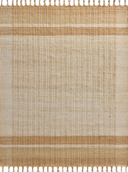 Magnolia Home by Joanna Gaines x Loloi Louie  Ivory Natural Contemporary