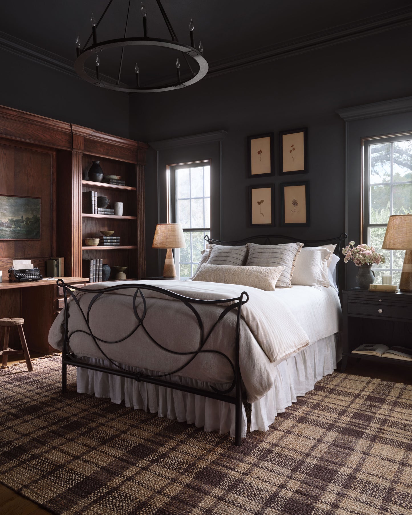 Magnolia Home by Joanna Gaines x Loloi Louie  Natural Espresso Contemporary