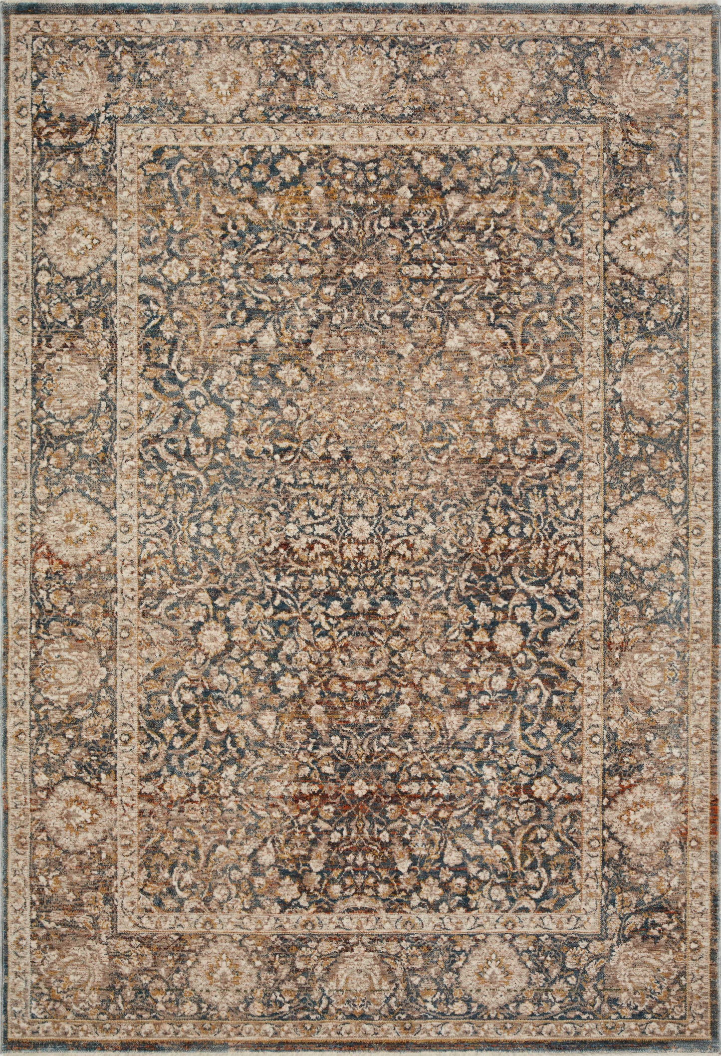 Loloi Lourdes  Charcoal Ivory Traditional