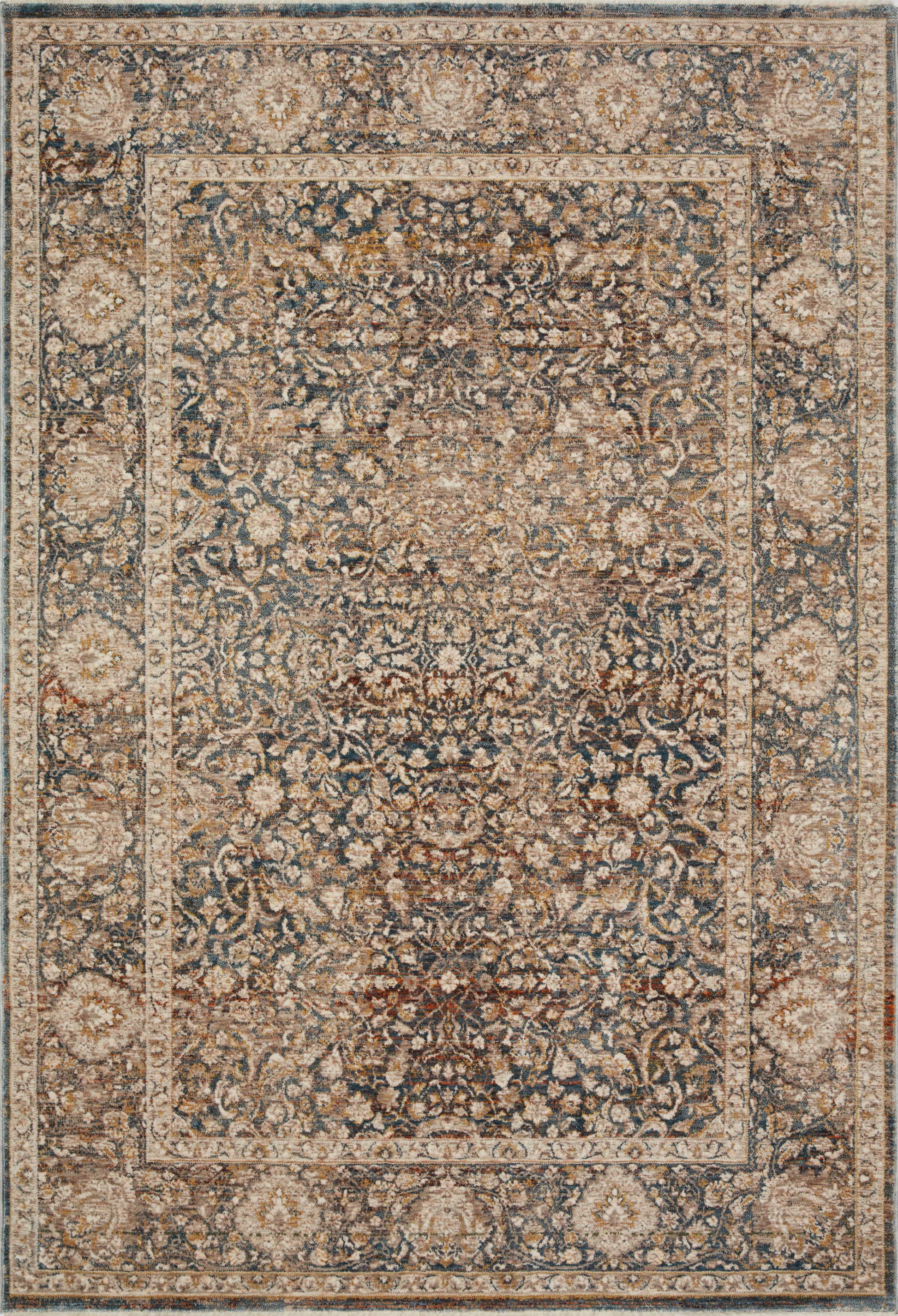 Loloi Lourdes  Charcoal Ivory Traditional