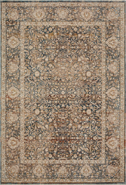 Loloi Lourdes  Charcoal Ivory Traditional