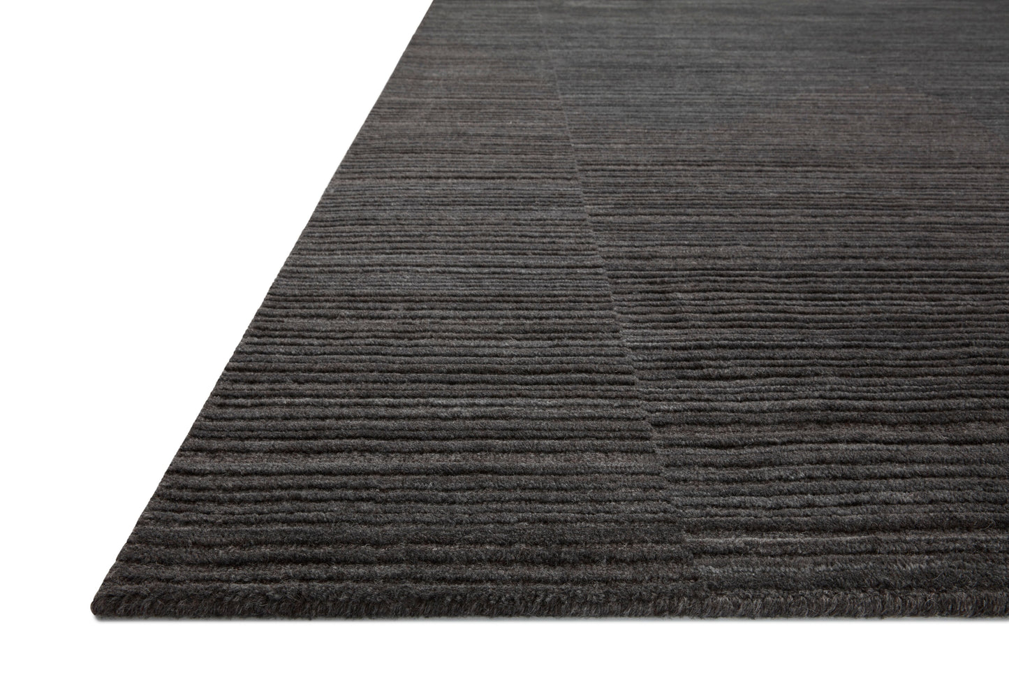 Amber Lewis x Loloi Lou  Charcoal  Contemporary