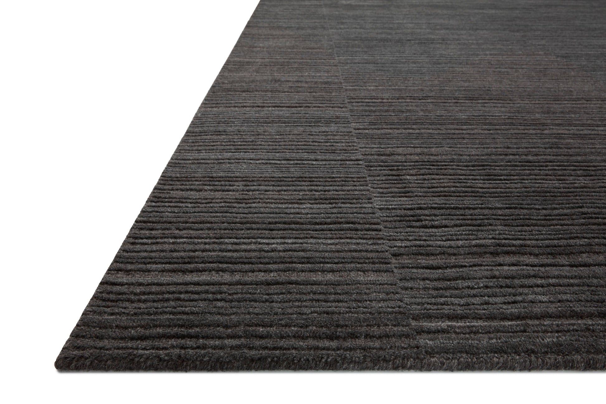 Amber Lewis x Loloi Lou  Charcoal  Contemporary