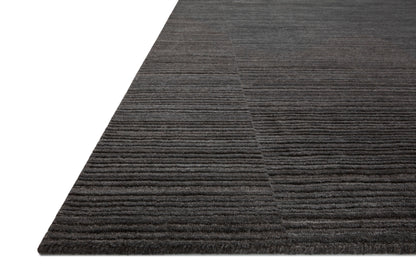 Amber Lewis x Loloi Lou  Charcoal  Contemporary