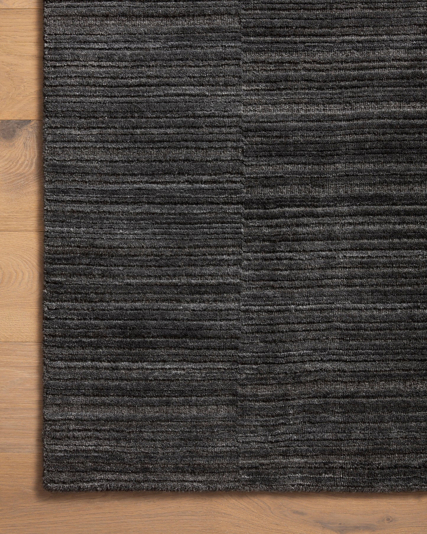 Amber Lewis x Loloi Lou  Charcoal  Contemporary