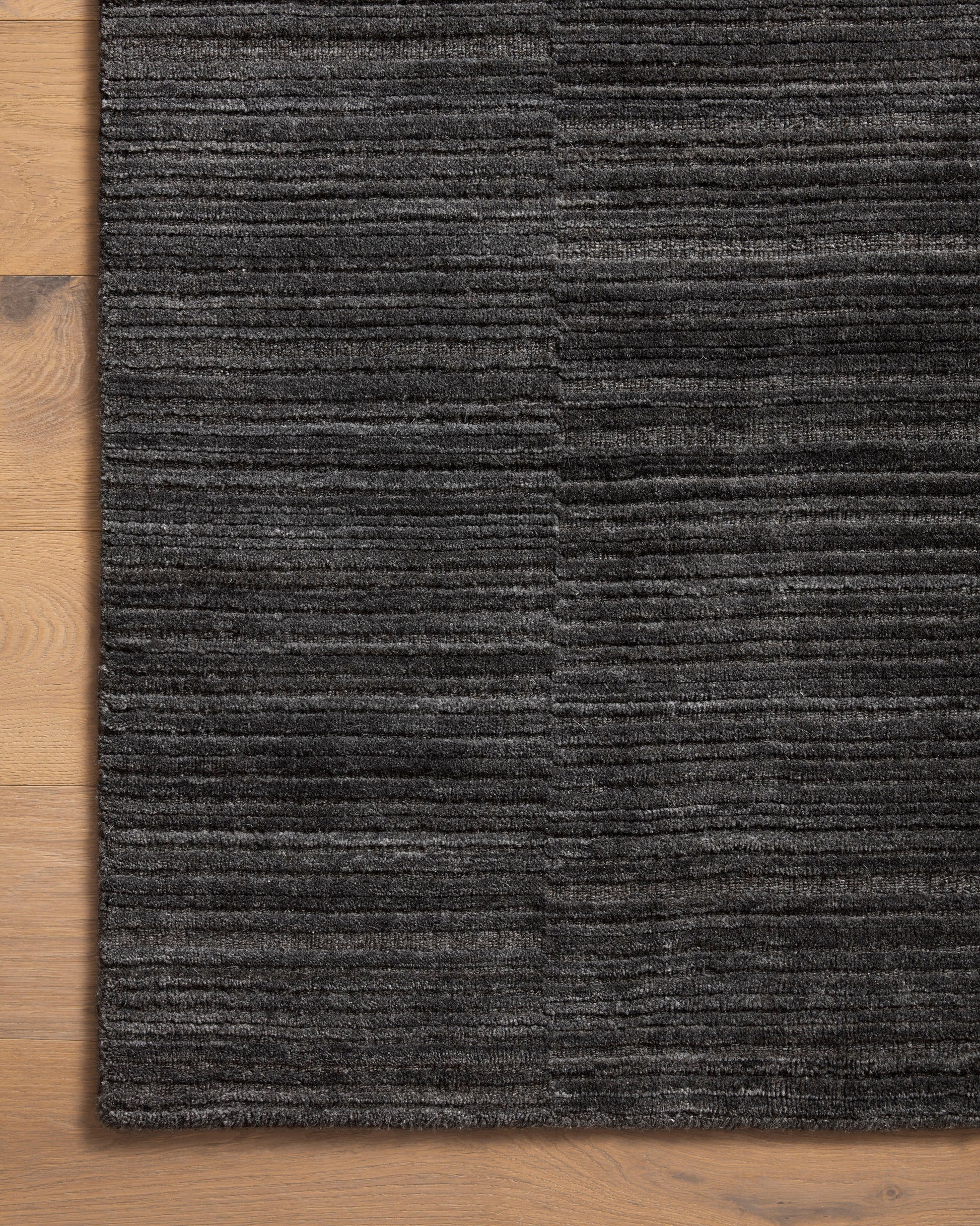 Amber Lewis x Loloi Lou  Charcoal  Contemporary