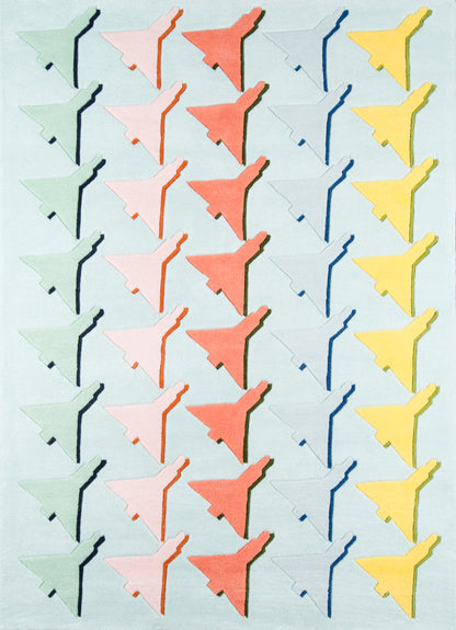 Novogratz Lulu  Seafoam  Contemporary