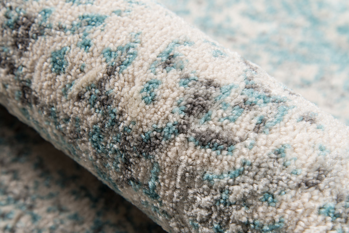Momeni Luxe  Turquoise  Transitional