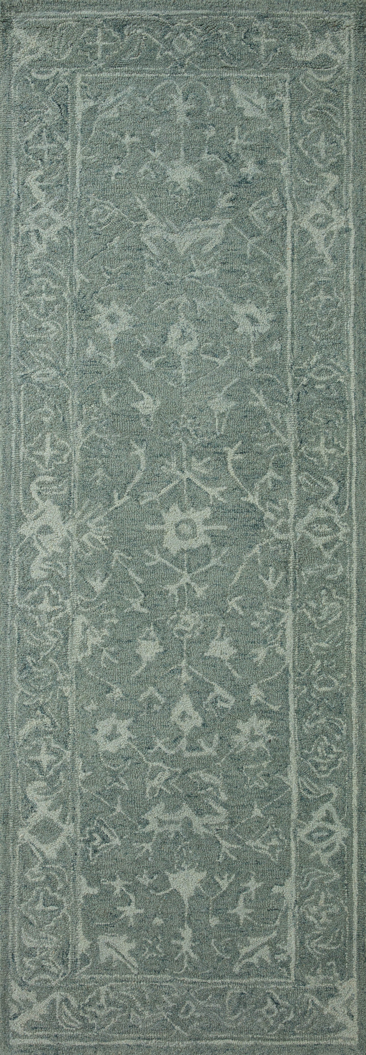 Loloi Lyle  Teal  Transitional