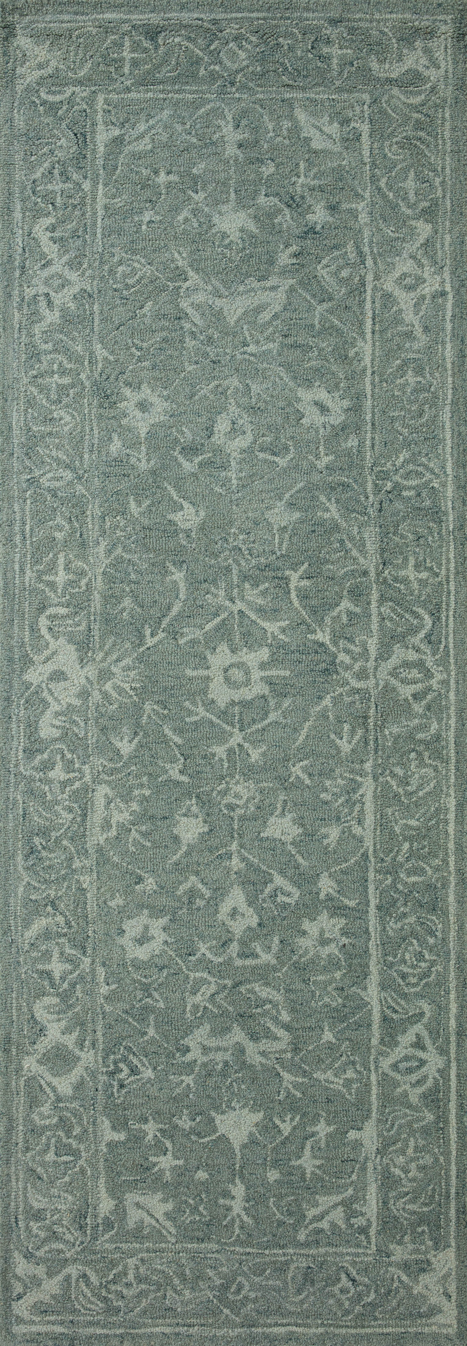 Loloi Lyle  Teal  Transitional