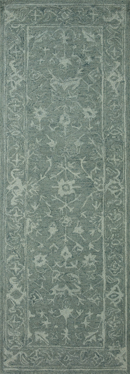 Loloi Lyle  Teal  Transitional