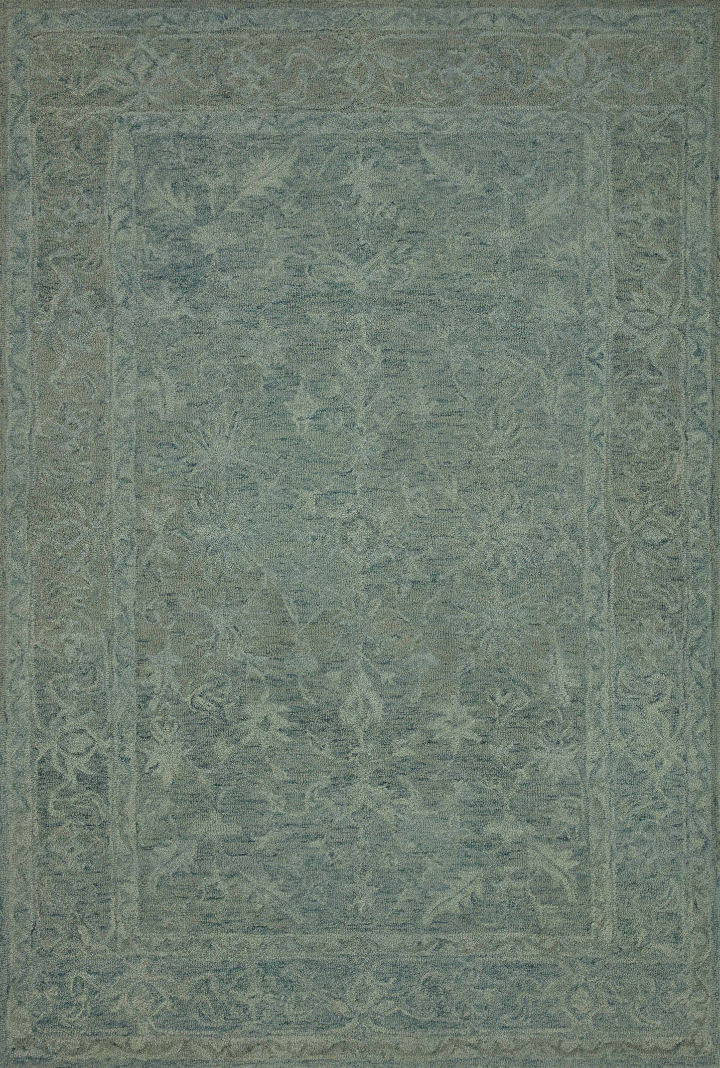 Loloi Lyle  Teal  Transitional