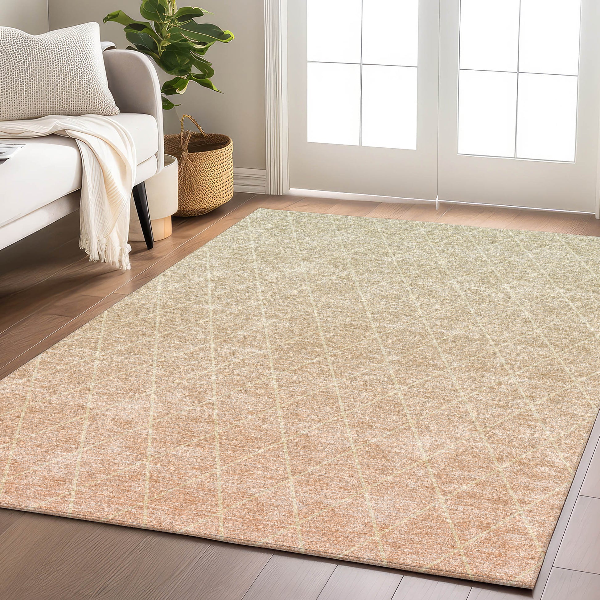 Dalyn Rugs Lazio  Salmon  transitional