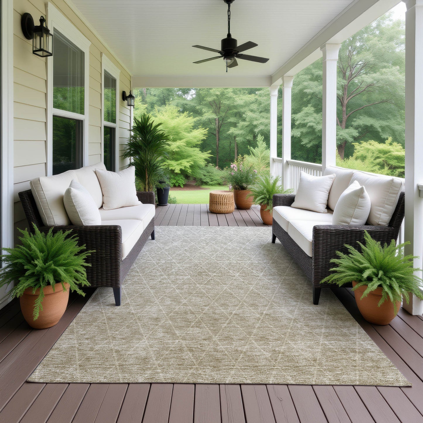 Dalyn Rugs Lazio  Taupe  transitional