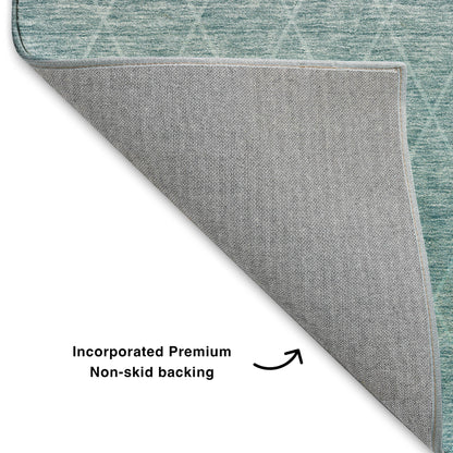 Dalyn Rugs Lazio  Teal  transitional