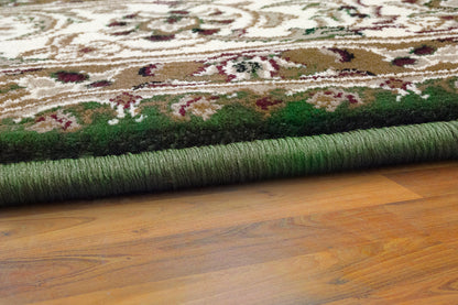 Dynamic Rugs Legacy 58000 Green Traditional Machine-Made Rug