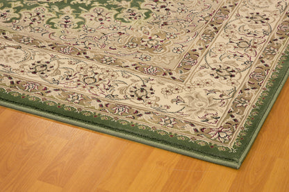 Dynamic Rugs Legacy 58000 Green Traditional Machine-Made Rug