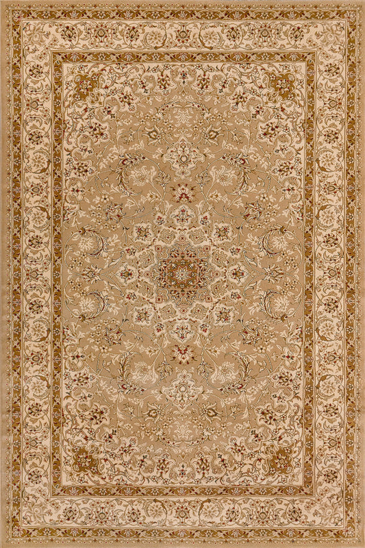 Dynamic Rugs Legacy 58000 Yellow Traditional Machine-Made Rug